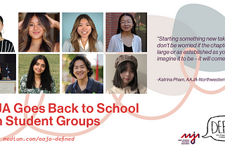 AAJA Goes Back to School with Student Groups