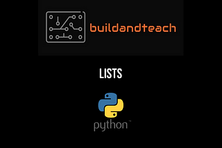 Python Lesson : Lists in Python