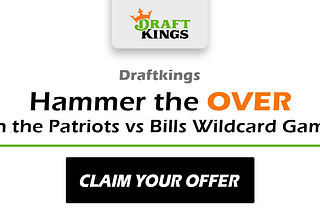 Hammer The Over in the Patriots-Bills game Promo