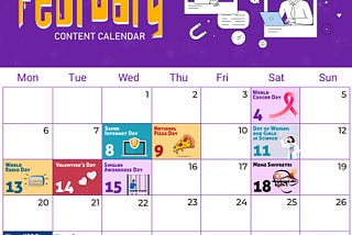 What to Post: February 2023 Content Calendar