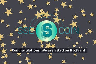 Listed on BscScan!