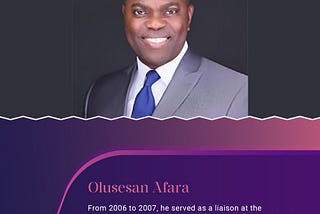 Olusesan Afara | Personnel Specialist/Officer Recruiter | Katy, TX