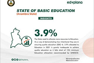 Ahead of Anambra’s Election: the Education Scorecard so far