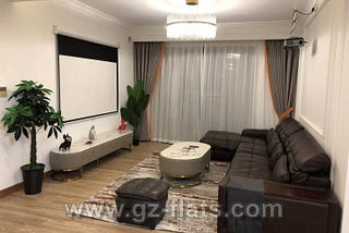 Comfortable modern flat apartment for rent in Guangzhou