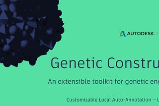 Designing Customizable Nucleotide Sequence Auto-Annotation in Genetic Constructor
