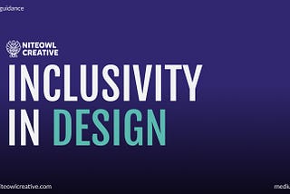 Inclusivity in design — expert ui/ux advice