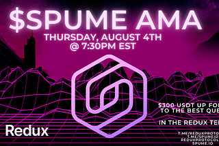 Recap of our AMA with Spume!