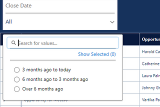 CRM Analytics: Filter Data Using Date Range Filter Interactions