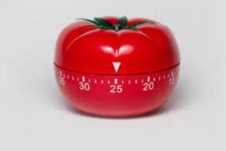 The Pomodoro technique