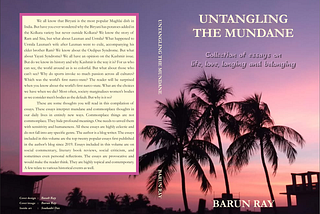 Cover of my book UNTANGLING THE MUNDANE