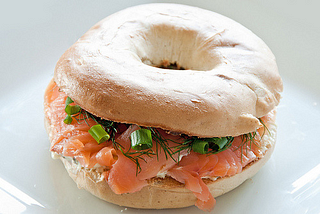 Bagel, Salmon