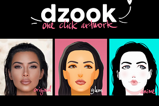 Kim Kardashian, Kim Kardashian West, one click artwork, character, design, avatar, drawig, app, dzook, dzook.ai