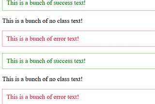 JavaScript — Adding and Removing Classes From HTML Elements