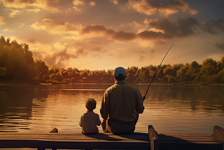Waiting for a fish