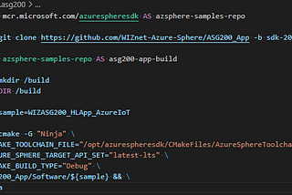 Docker를 사용하여 Azure Sphere 이미지 빌드하기