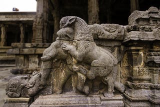 Yazhi in Tamil Architecture: The Divine Beast That Watches Over Sacred Spaces