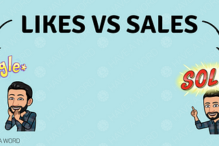 Likes vs. Sales