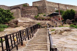 Khammam Fort, Khammam, Telangana.