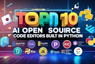Top 10 Open Source AI Code Editor Build in Python (Like Cursor)