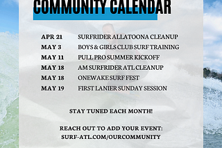 Upcoming Community Events!