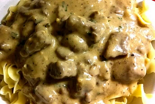 Susan’s Beef Stroganoff — Noodle