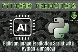 Build an Image Prediction Script with Python & ImageAI