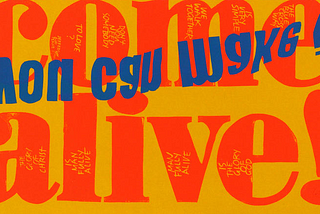 come alive, obra de corita kent