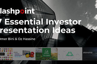 17 Essential Investor Presentations Ideas