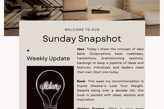 Sunday Snapshot