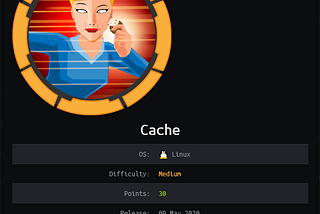 HacktheBox Writeup — Cache