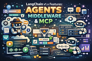 LangChain v1.x features: Agents, Middleware, Streams and MCP