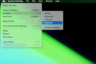 Proxy switcher for Mac: The native way