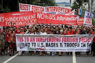 Shut up, we are for freedom