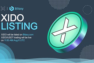 Bilaxy will list XIDO FINANCE (XIDO)