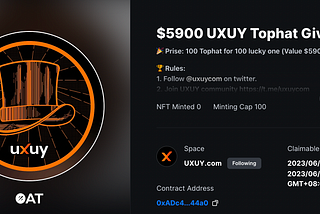 Unveiling UXUY’s Top Hat Membership: Empowering Traders in the Crypto Community