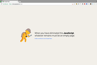 What the web looks like without JavaScript