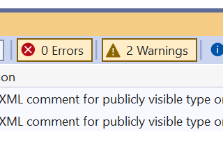 Treating Warnings as Errors in .NET projects