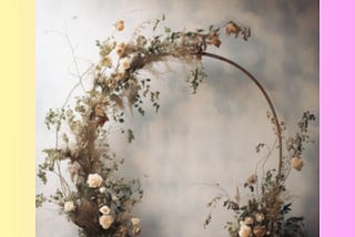 Round Arch Centerpiece | Eternalarches.com