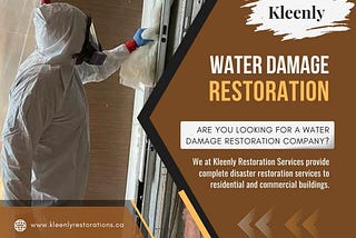 Water Damage Restoration