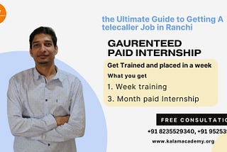 telecaller job in ranchi