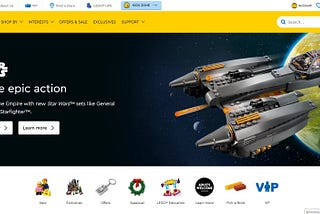 UX review: A customer journey of LEGO’s website
