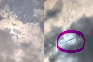 A UFO was Spotted in Arlington, Texas, During an Eclipse