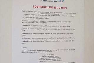 Mexican Maquiladoras Offer Bonuses to Workers to Remain on the Job During the Covid-19 Pandemic