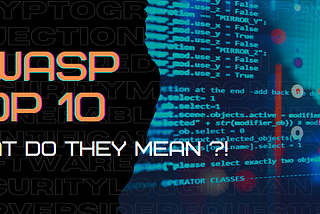 OWASP Top 10 — What Do They Mean?