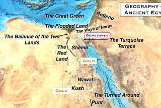 Of Waters Red and Green : Horizons of Ancient Egypt