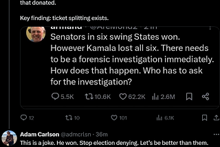 When I say the American People are politically unintelligent, I mean liberals too.