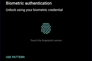 Android — How to protect the apps from illegal operations by third party using biometric api