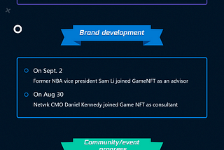 GameNFT First Biweekly Report