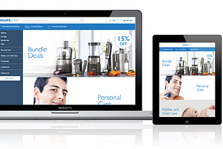 Creating a seamless Philips online store experience