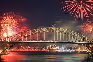 Amazing NYE Fireworks Across Australia
